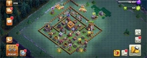 Cv 10, metade já upado - Clash of Clans