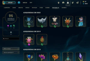 Acc LoL Gold 4, nivel 167+ para a venda! - League of Legends