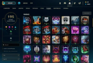 Acc LoL Gold 4, nivel 167+ para a venda! - League of Legends