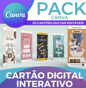 Cartões Interativos Editáveis No Canva - Outros