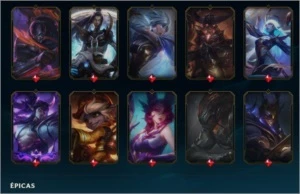 (14%do preço da conta)conta lol +valorant faca butterfly - League of Legends