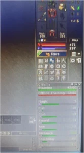 EK 93 \ 1KK BANK \ PACERA \ ML7 \ SKILL 90\84 AXE \\ SEM P.A - Tibia