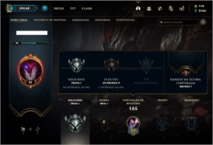 Conta prata 1 com 12 skins e 62 champs - League of Legends LOL