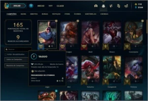 Conta prata 1 com 12 skins e 62 champs - League of Legends LOL