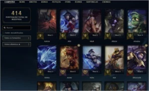 CONTA LOL DE 2013 / PLAT1 ATUAL, MESTRE SEASON PASSADA / NV2 - League of Legends