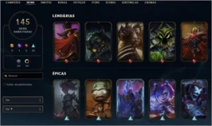 CONTA LOL DE 2013 / PLAT1 ATUAL, MESTRE SEASON PASSADA / NV2 - League of Legends
