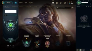 CONTA LOL: COM 34 SKINS - 73 CHAMPIONS - BORDA PLATINA - League of Legends
