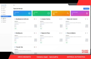 Sistema SaaS - ServicePro V1.8 - Outros