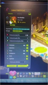 Cra int 200 servidor Spiritia Scroll int/str/vit No Equipes - Dofus