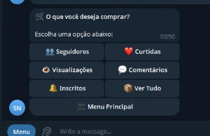 Bot Telegram Smm Python 2026 Atualizado! - Outros
