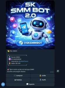 Bot Telegram Smm Python 2026 Atualizado! - Outros