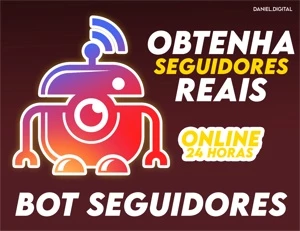 Bot para conseguir Seguidores Reais no Instagram - Redes Sociais