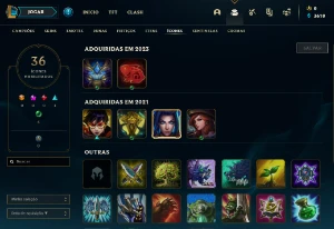 Conta DIAMANTE 4 | 70% Win - Lol (League Of Legends) Elomoon