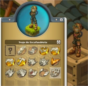 TRAJE DE ESCAFANDRISTA (EFRIM) - Wakfu