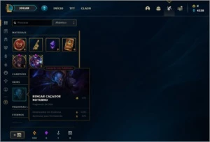 CONTA UNRANKED (EX PLATINA2), 12 SKINS E 42 CHAMPS - League of Legends LOL