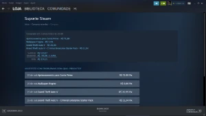 Conta csgo prime com 82 reais de saldo steam ! com gta v