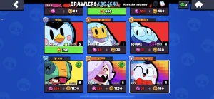 Conta brawl stars 10000 trofeus
