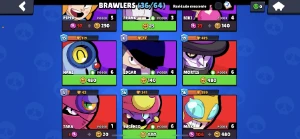 Conta brawl stars 10000 trofeus
