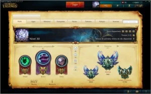 Conta lol + 92 Champs +80 Icones + 16 Skins + 6 PagRunas - League of Legends