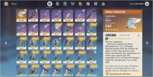 CONTA GENSHIN IMPACT AR41 + QIQI + ARMA 5 ESTRELAS