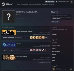 CSGO com PRIME - Counter Strike