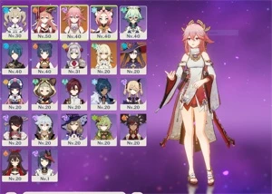 Yae Miko - Prova de Kagura - AR 33 - Genshin Impact