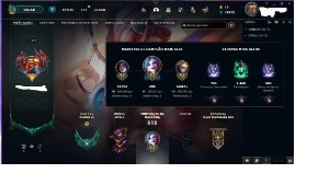 conta league of legends LOL