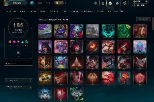 conta lol MESTRE 65 pdl  mmr bom 77 skins FULL CHAMP 105K EA - League of Legends