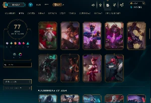 conta lol MESTRE 65 pdl  mmr bom 77 skins FULL CHAMP 105K EA - League of Legends