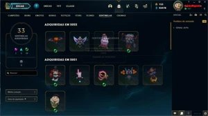 Conta League Of Legends LOL