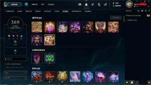 Conta League Of Legends LOL