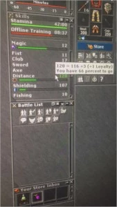 VENDO MS 403 SERDEB ML 96-RP24 SKILL 116 SERDEBRA - MS 227 - Tibia