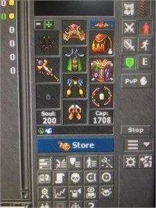 VENDO MS 403 SERDEB ML 96-RP24 SKILL 116 SERDEBRA - MS 227 - Tibia