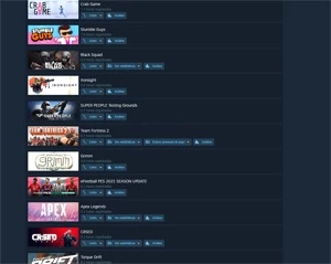 Conta Steam - Vários Jogos - Outros
