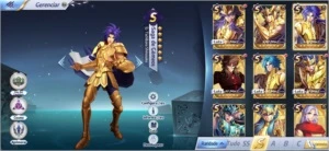 Saint Seiya Awakening - CONTA LVL 56 Servidor A22-Sagitta SSA