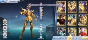 Saint Seiya Awakening - CONTA LVL 56 Servidor A22-Sagitta SSA
