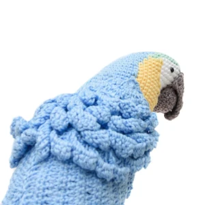 Arara em amigurumi - Artesanato e Personalizados