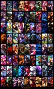 Prata IV com borda prata + 72 skins e 9k de ip. - League of Legends LOL