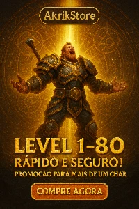 UP WoW TWW – 1 a 80 Rápido e Seguro