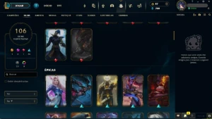 FA- Esmeralda IV - 106 Skins - kaisa kda2022 prestigio  - League of Legends LOL