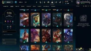 FA- Esmeralda IV - 106 Skins - kaisa kda2022 prestigio  - League of Legends LOL