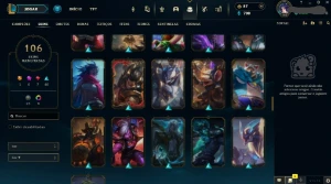 FA- Esmeralda IV - 106 Skins - kaisa kda2022 prestigio  - League of Legends LOL