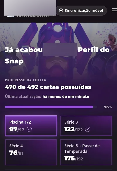 🃏🔥 Conta Marvel Snap - Marvel Rivals