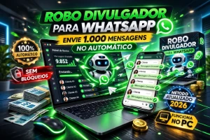 Robo Divulgador Para Whatsapp ( Pc   + Tutorial )