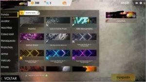 Conta Free fire