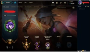 Conta LVL326 - Criada em 2013 - League of Legends LOL