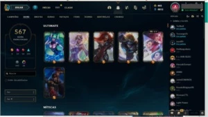 Conta league of legends LOL