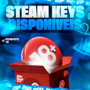 Steam Key Adulto +18 – Jogos Originais Steam –