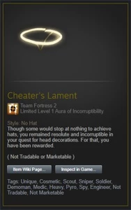 Conta TF2 com item Cheater's Lament - Steam