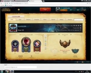 Vendo Conta Level 30, bronze 2 - League of Legends LOL
